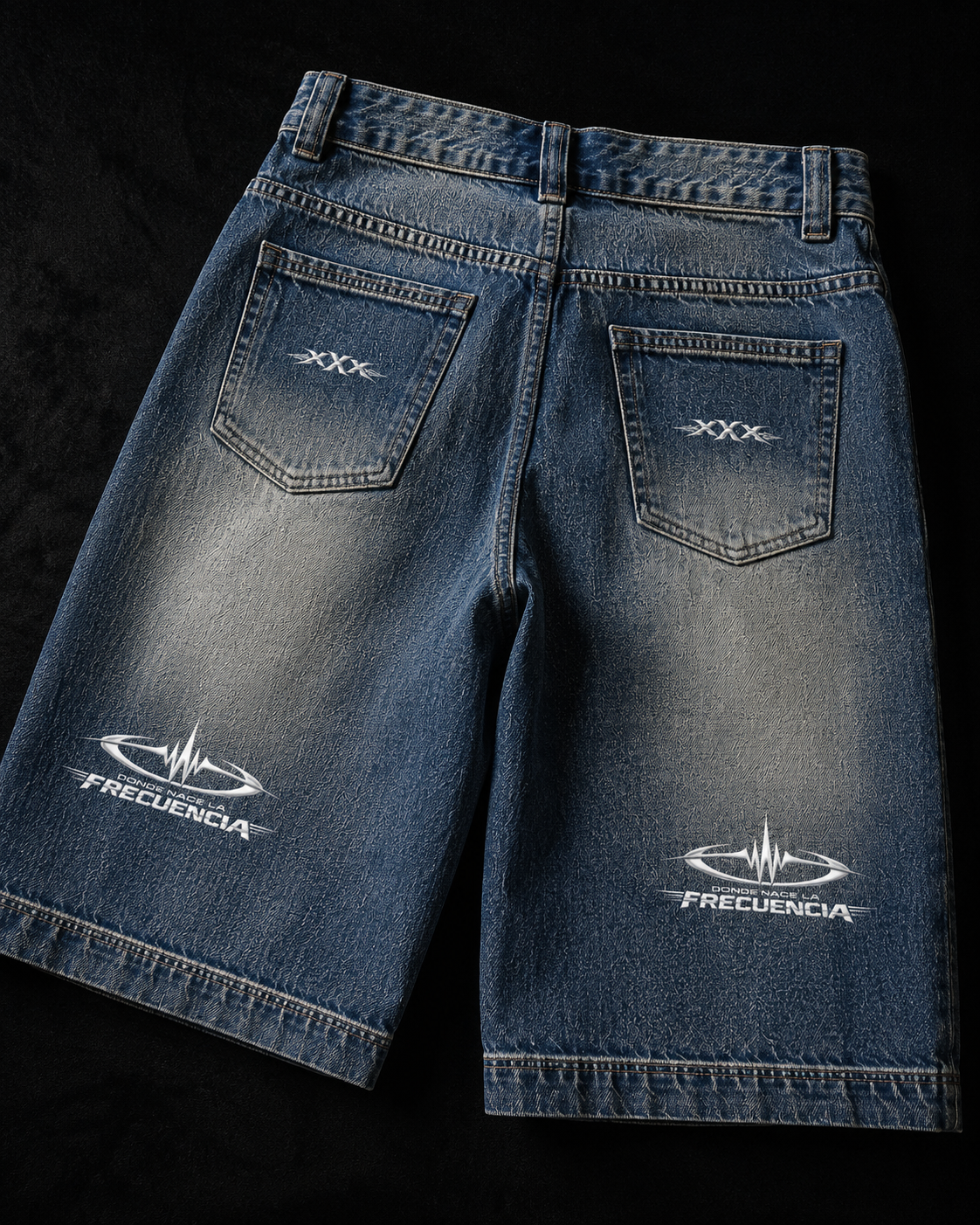 DNLF Baggy Denim Shorts