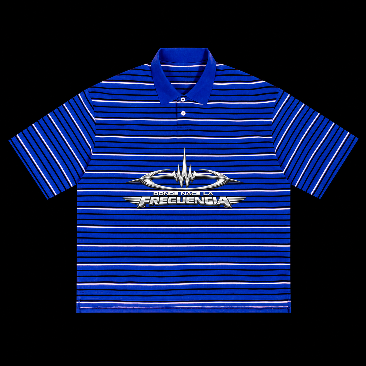 DNLF STRIPED POLO