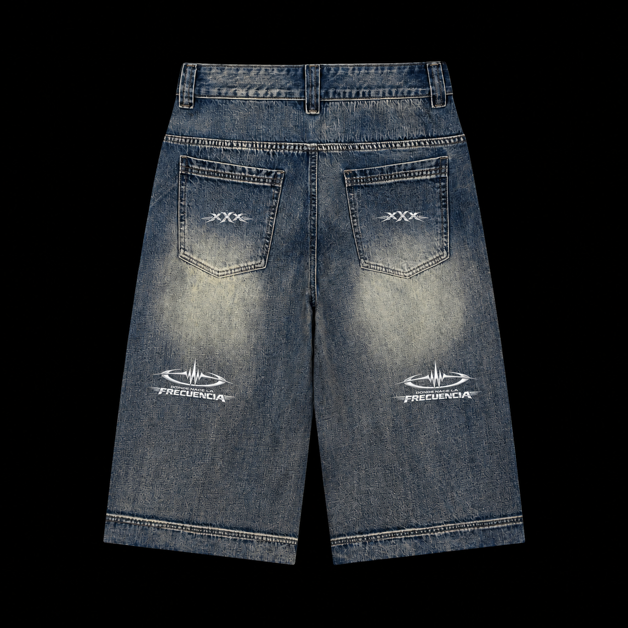 DNLF Baggy Denim Shorts