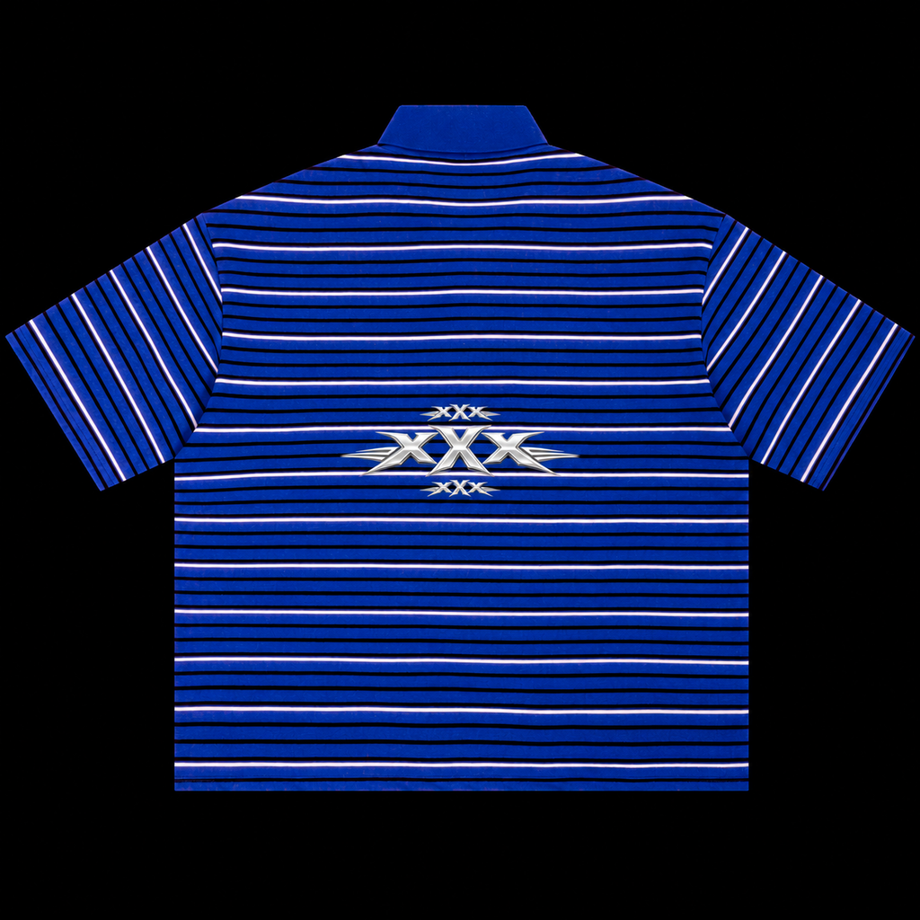 DNLF STRIPED POLO